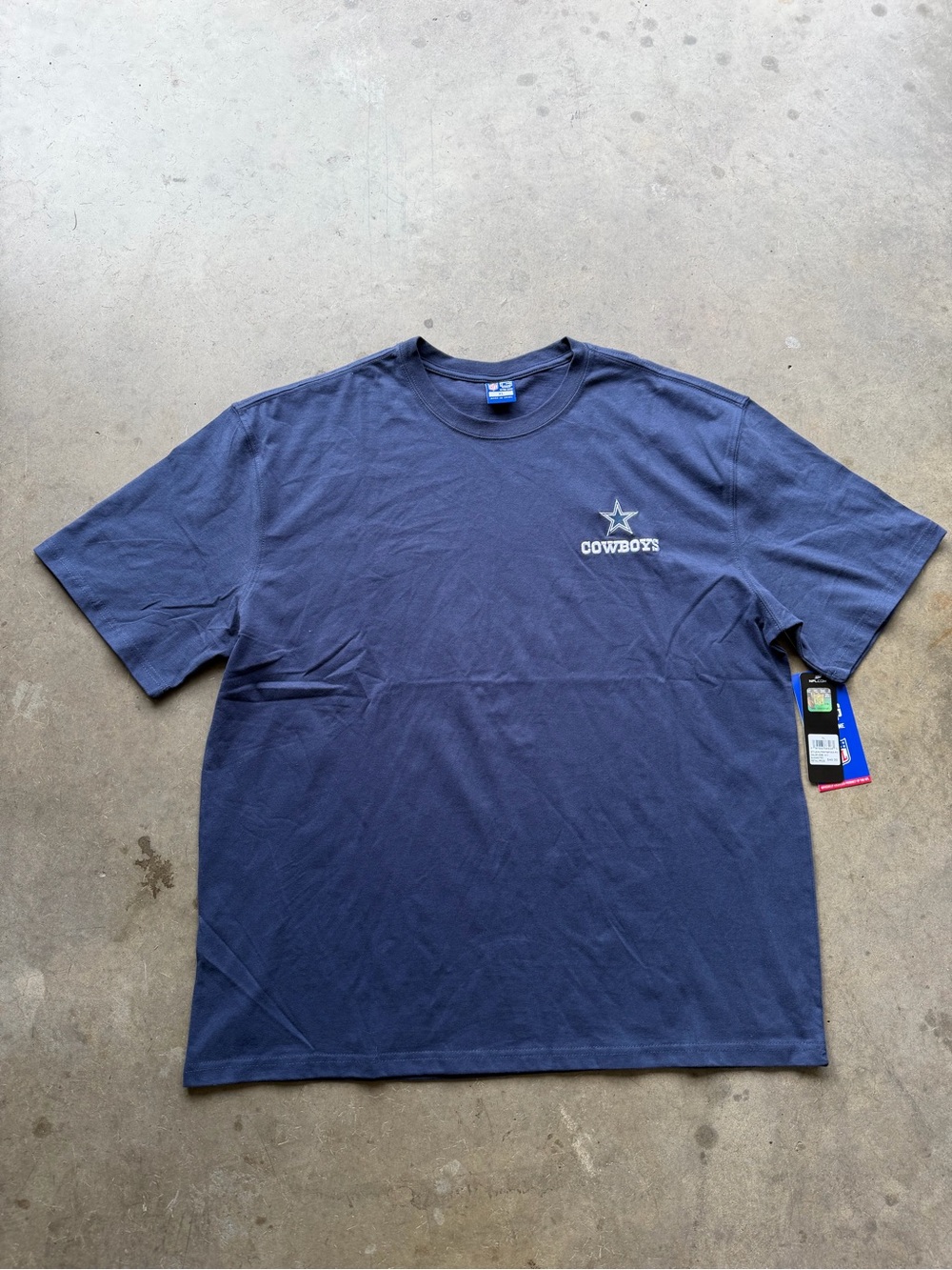 NFL Navy Dallas Cowboys Short Sleeve Graphic Tee